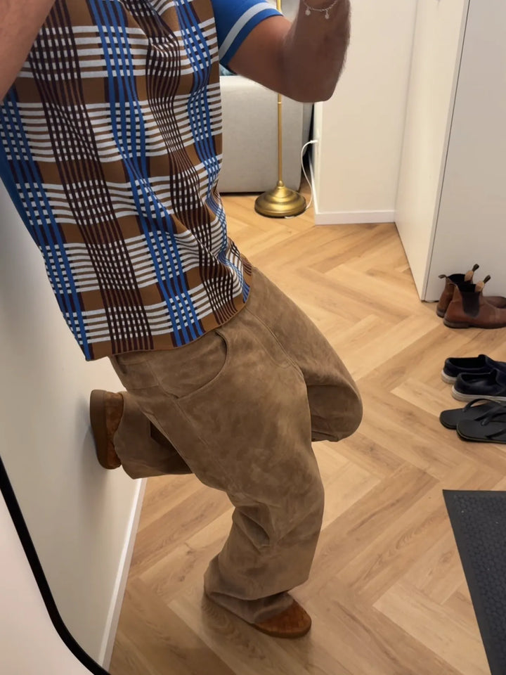 THE SUEDE PANTS