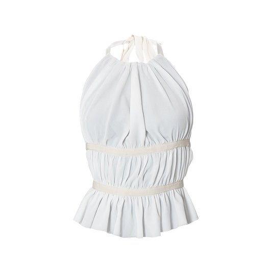 THE RUCHED HALTER TOP