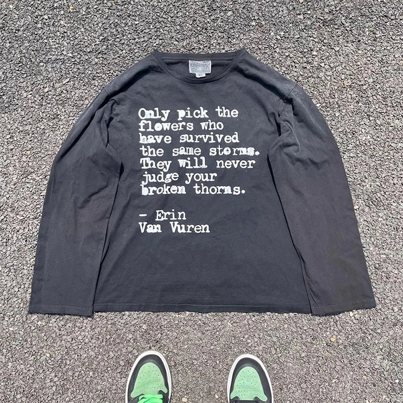THE FLOWERS LONG SLEEVE