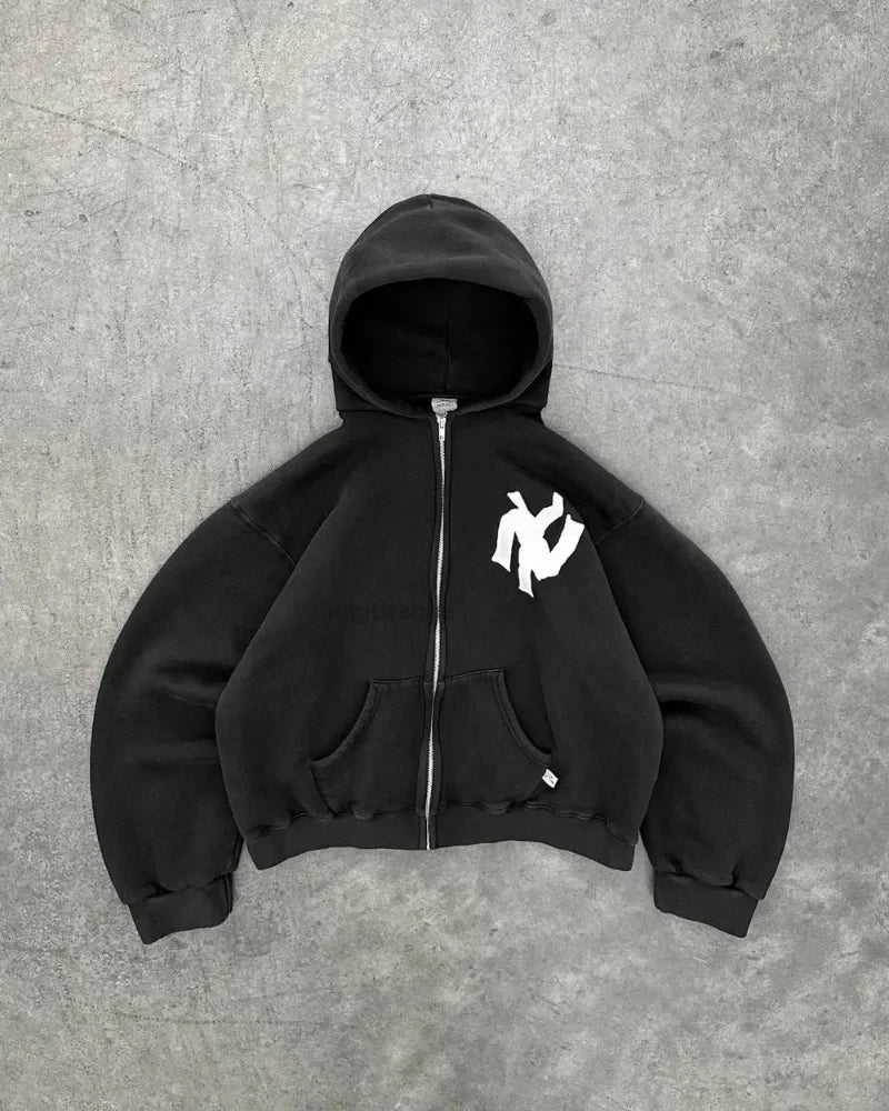 THE NY ZIP-UP HOODIE
