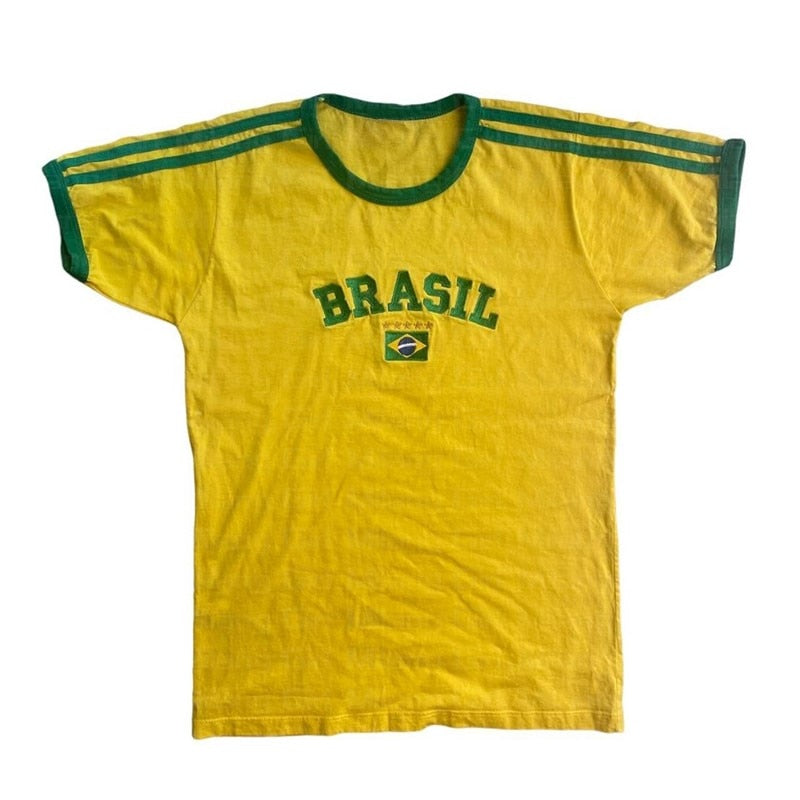 THE BRASIL BABY TEE – Cosmic Clothing