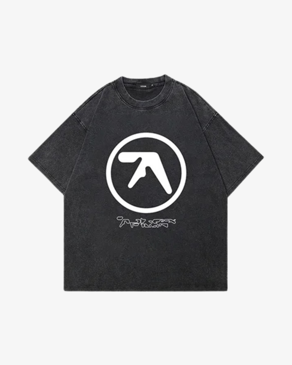 Aphex Twin ロゴ Tシャツ Bleep オフィシャル Amazon.co.jp: APHEX TWIN LOGO T-Shirt Black Sサイズ [特大