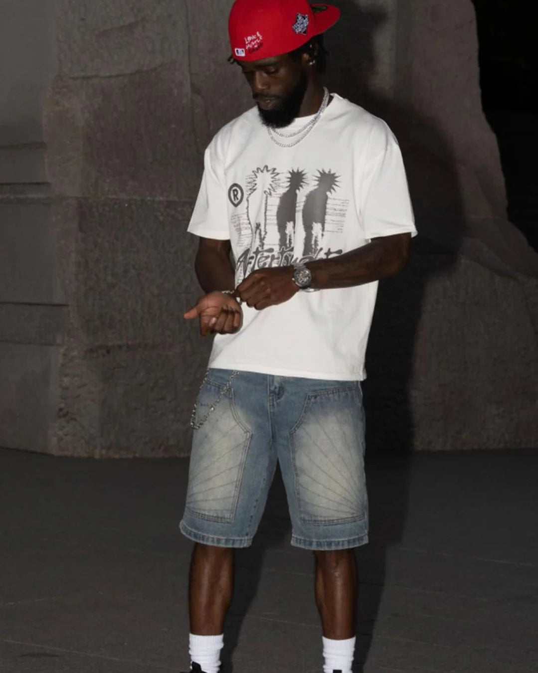 THE DOUBLE KNEE SHORTS