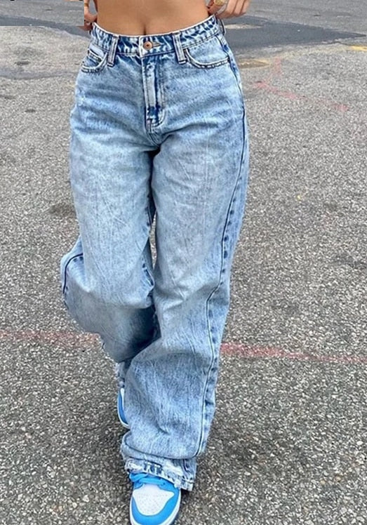 Baggy Jeans In Light Wash