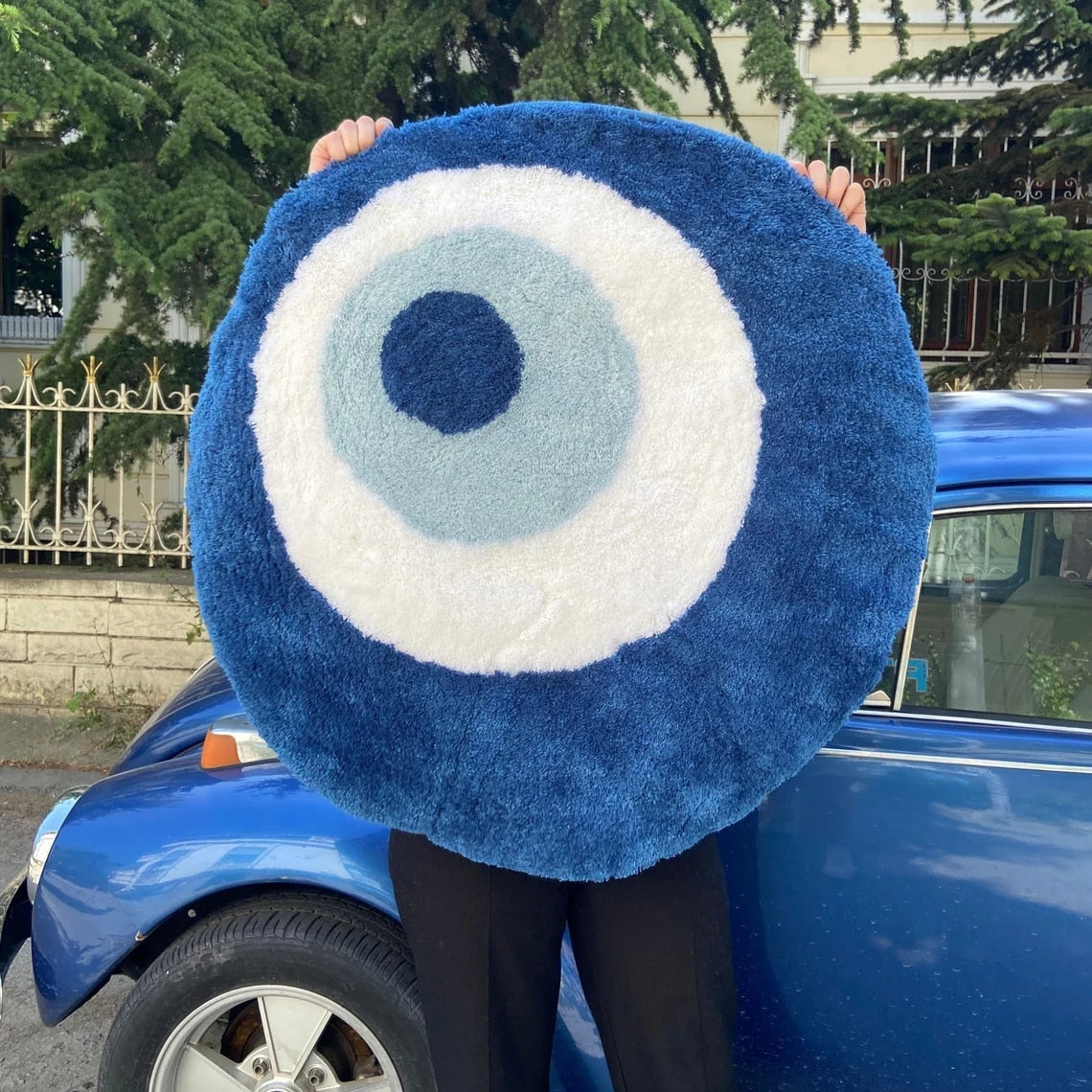 THE EVIL EYE RUG