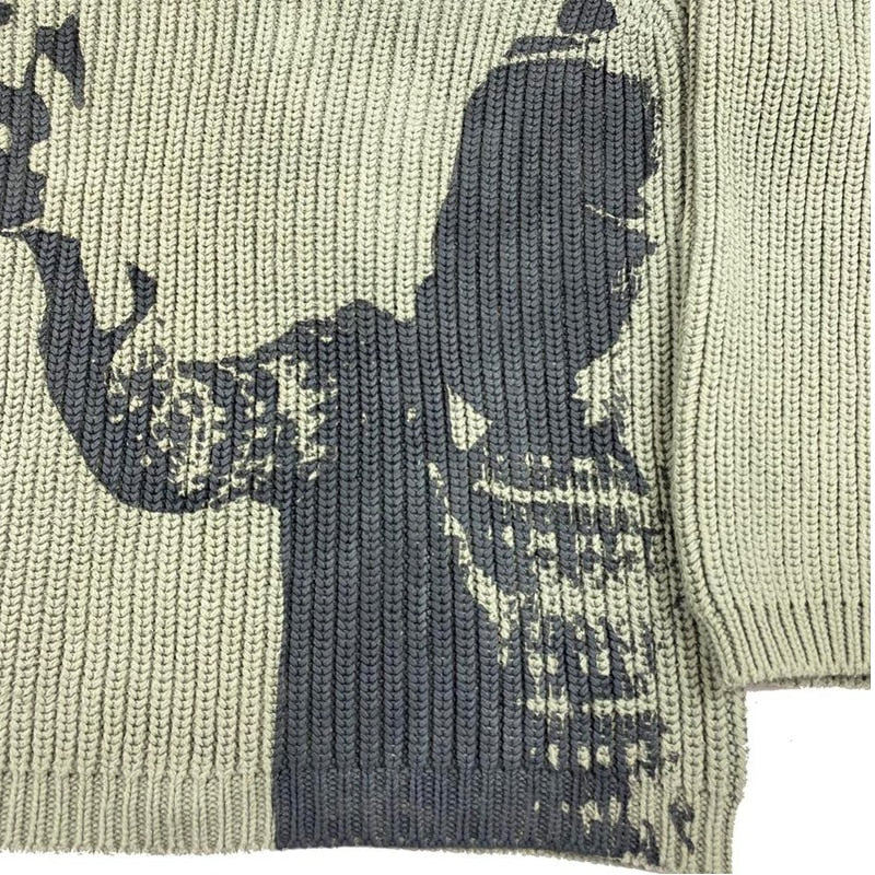 THE OLIVE GUNMAN SWEATER