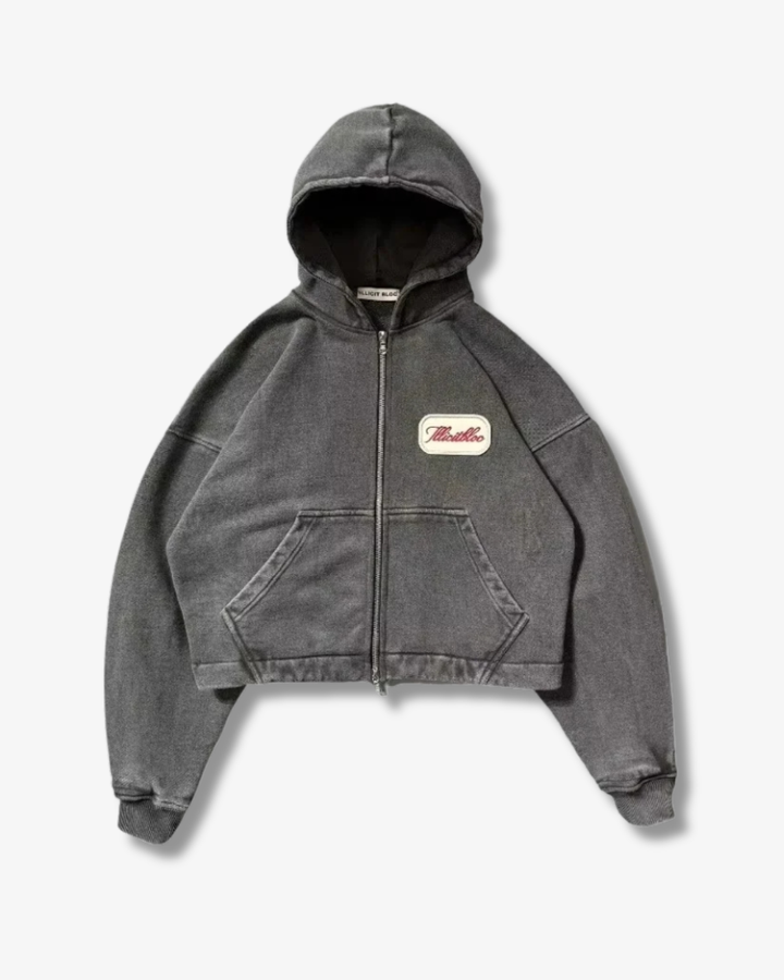 THE PATCH ZIP UP
