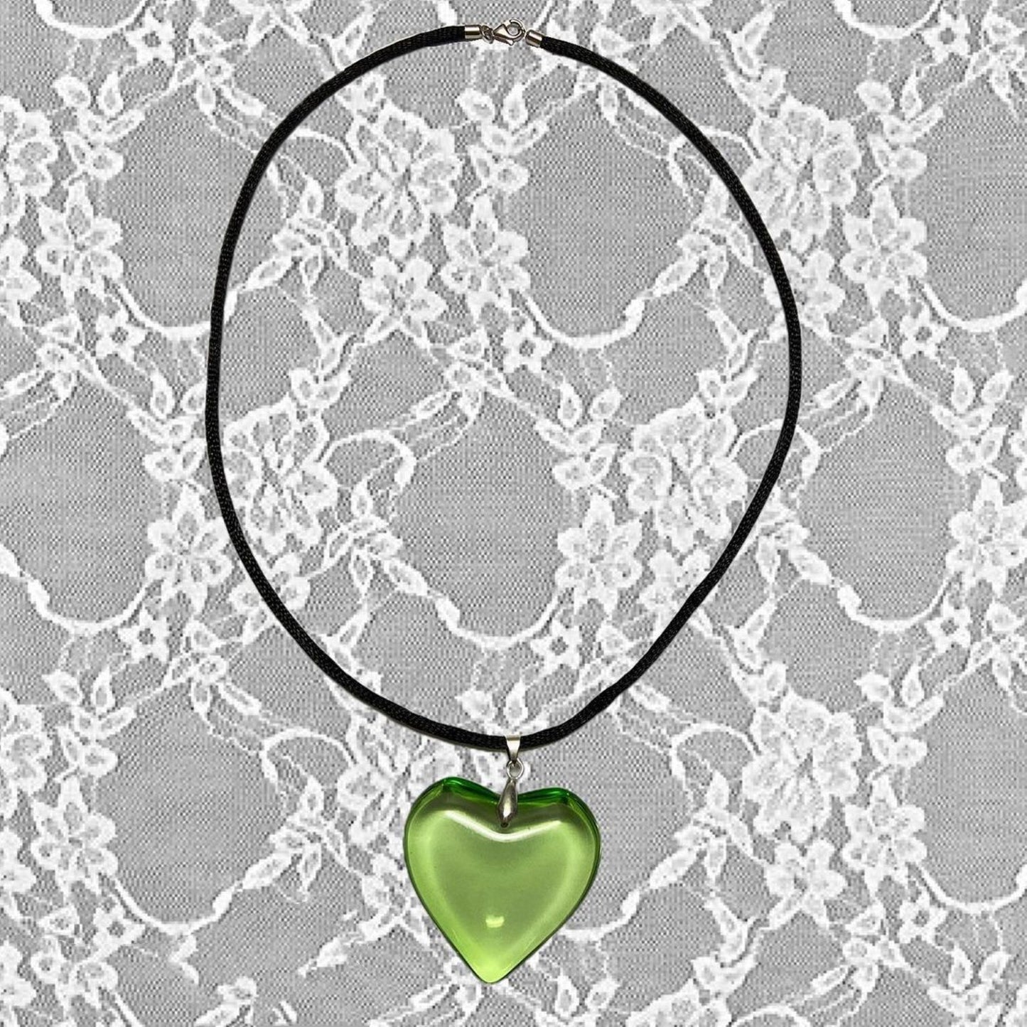 THE GLASS HEART PENDANT