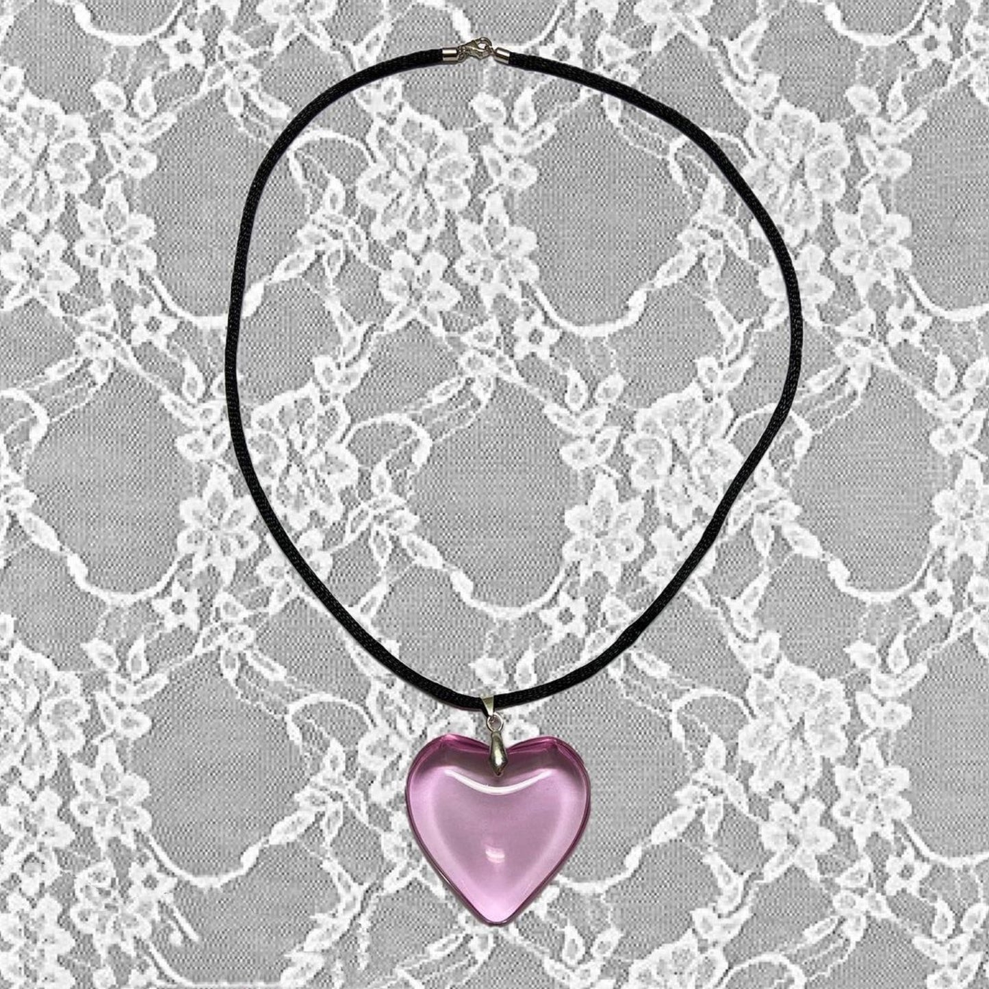 THE GLASS HEART PENDANT