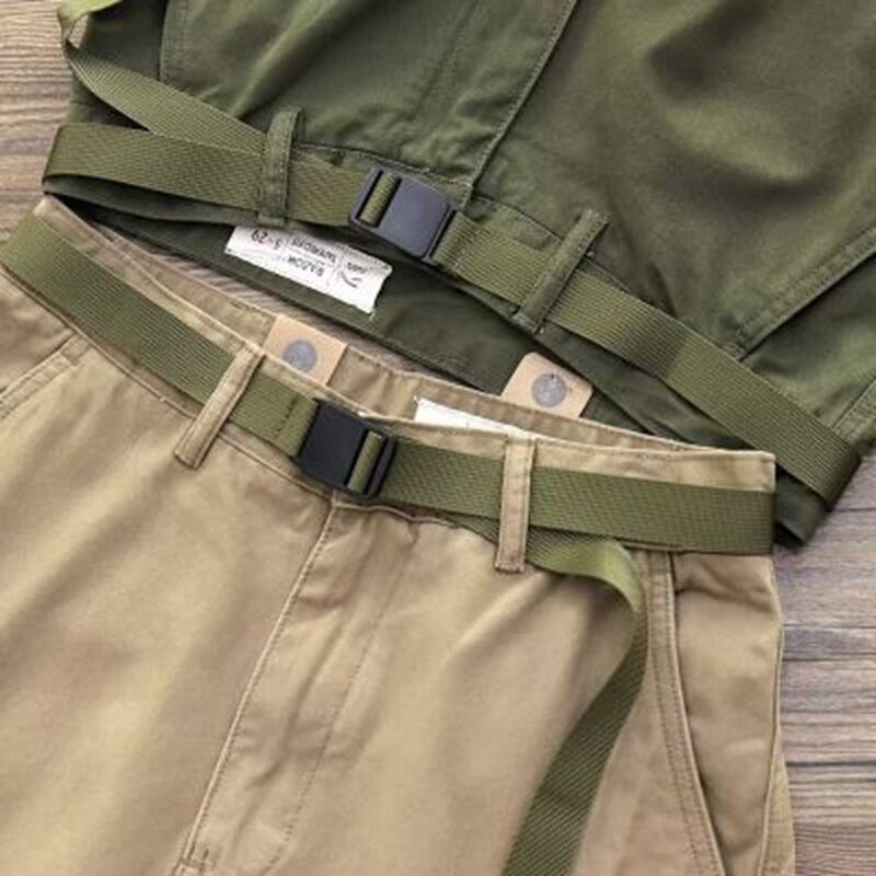 BACK NUMBER CARGO SHORT PANTS, Men's Fashion, Bottoms, Trousers on Carousell