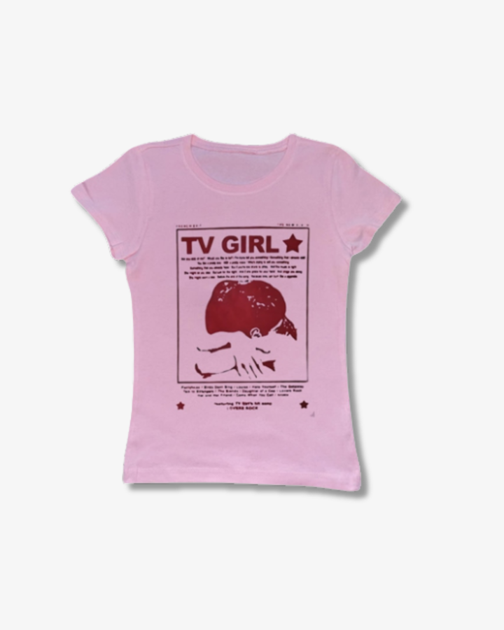 THE TV GIRL BABY TEE