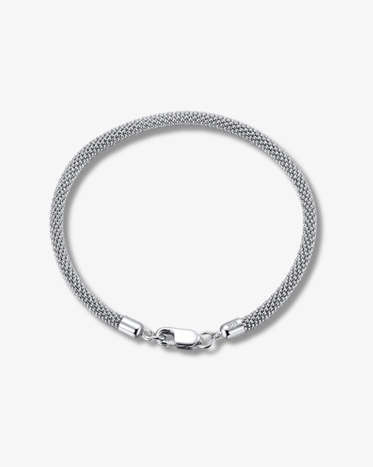 THE SILVER MESH BRACELET