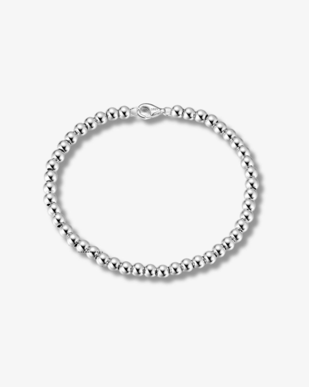THE SILVER BEAD BRACELET