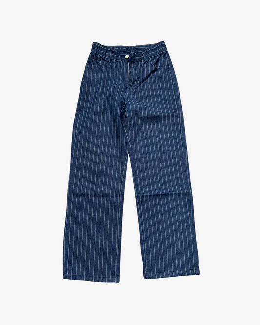 THE PINSTRIPE DENIM