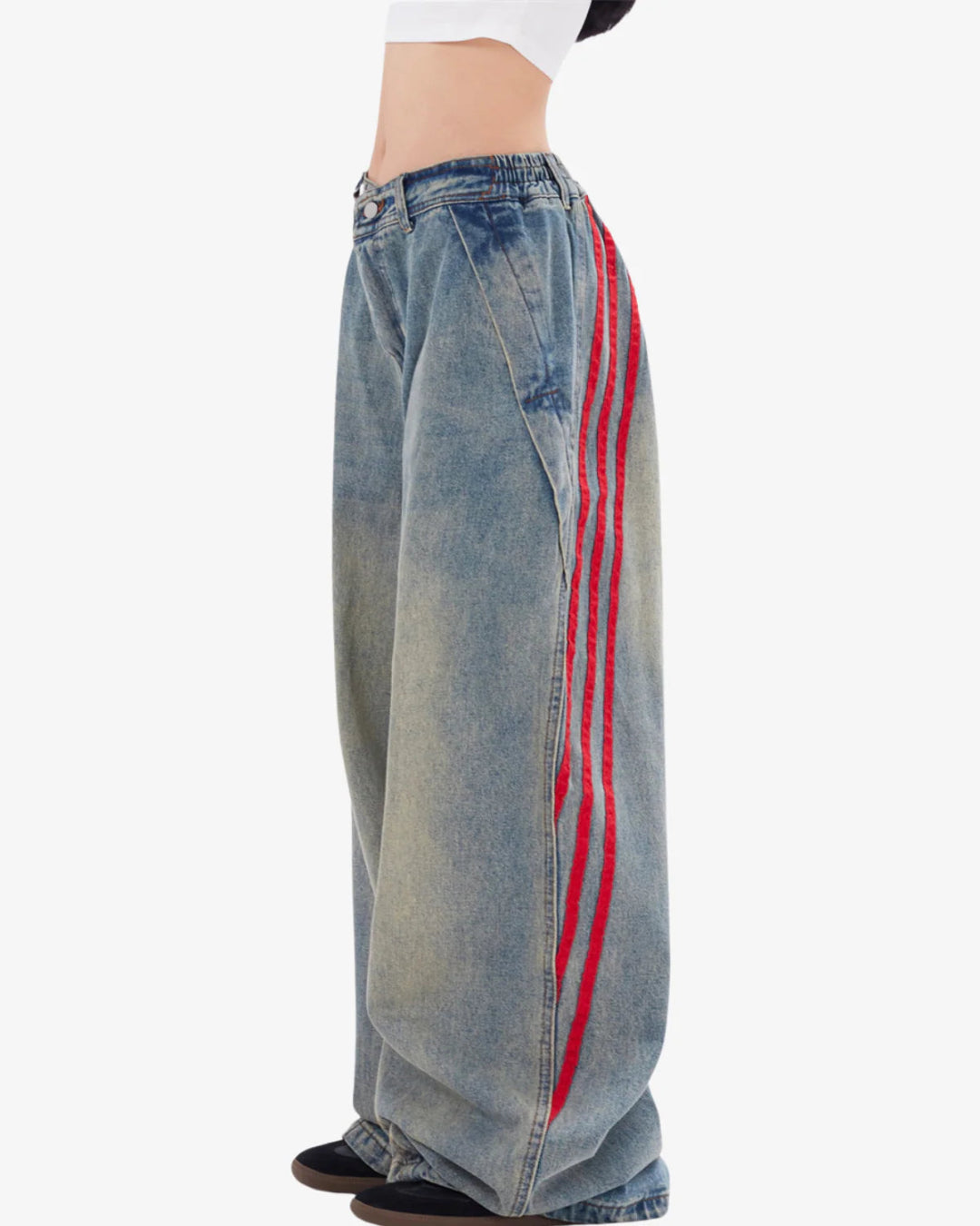 THE RED STRIPE DENIM