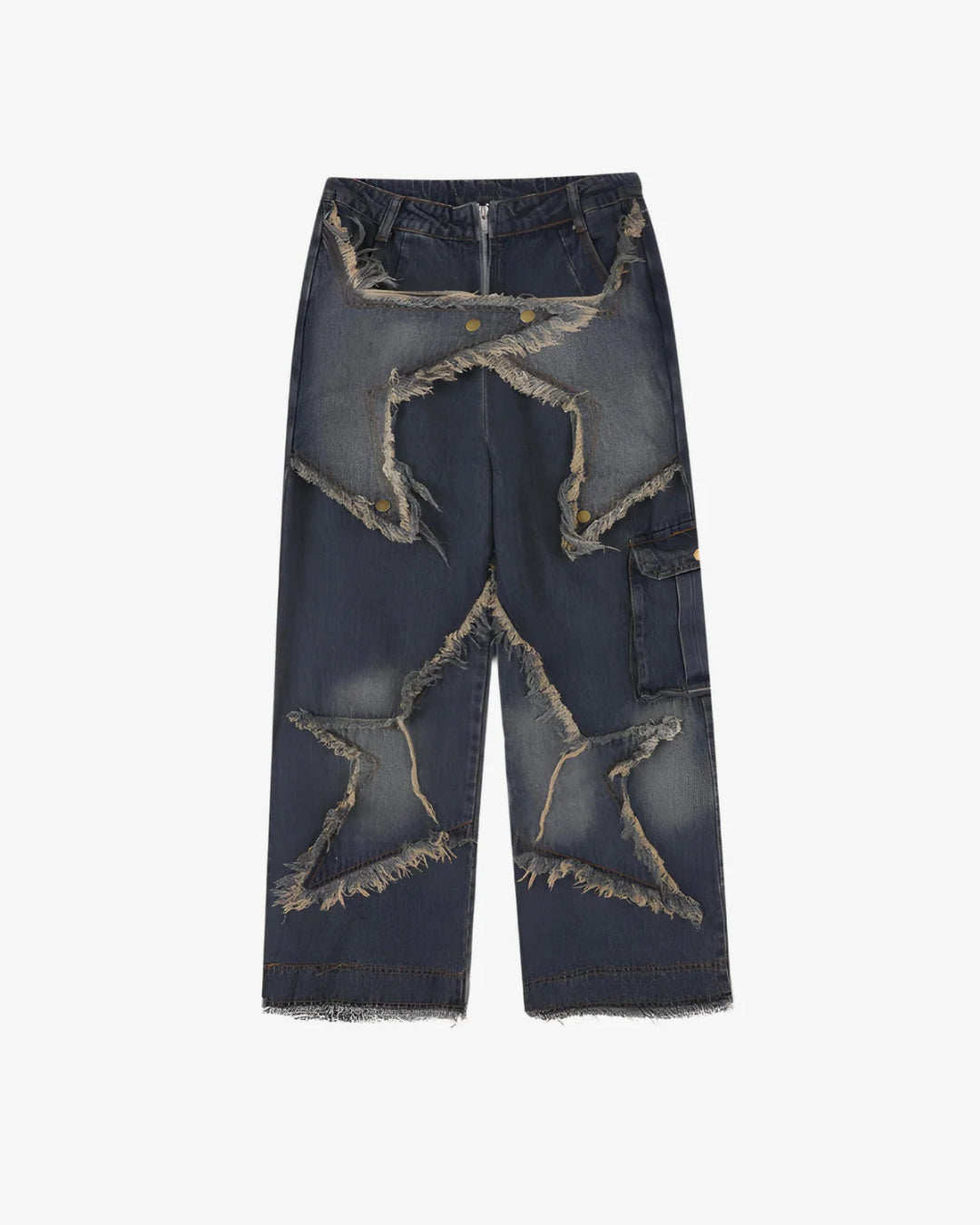 THE DISTRESSED STAR JEANS