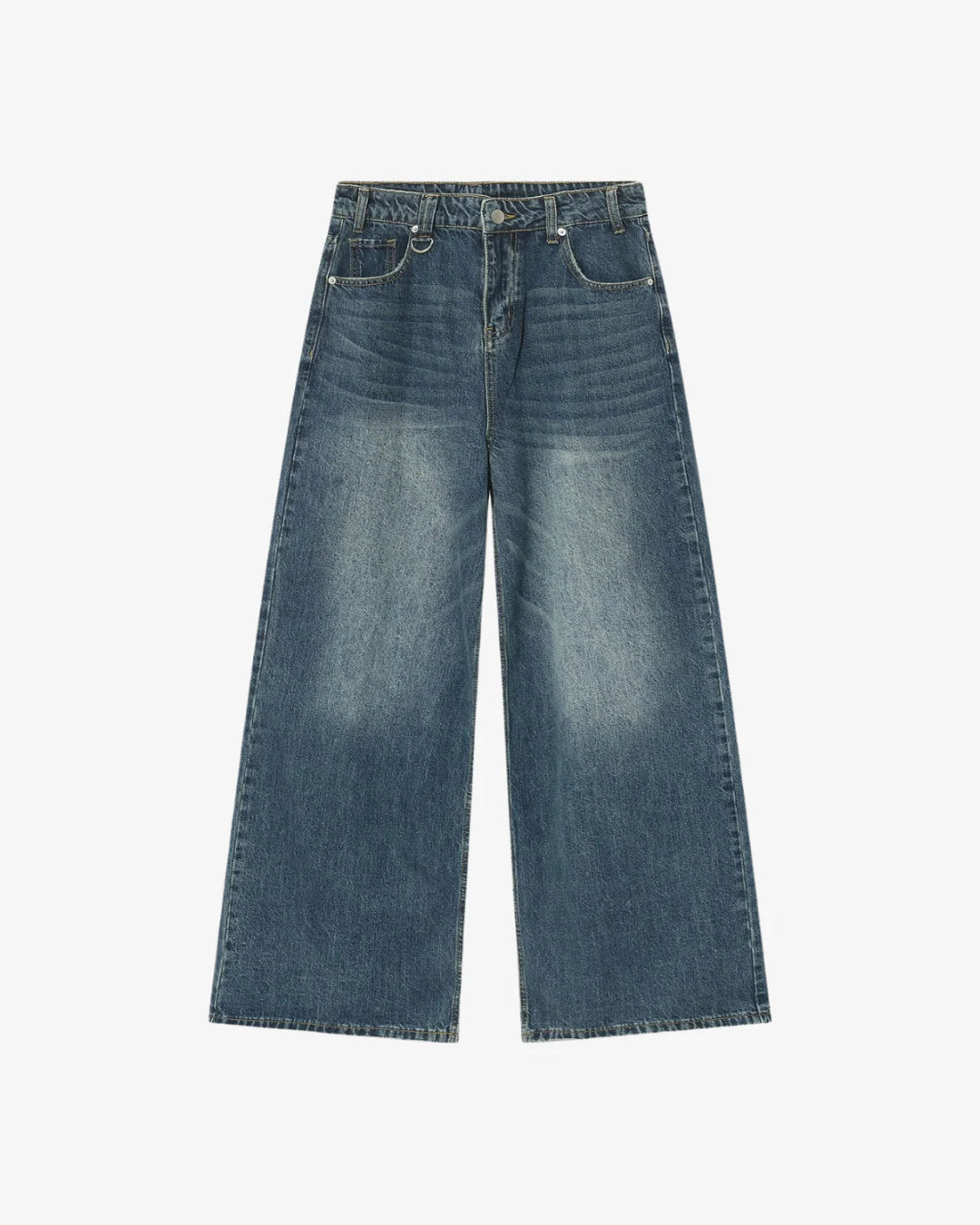 THE STRAIGHT FADED JEANS