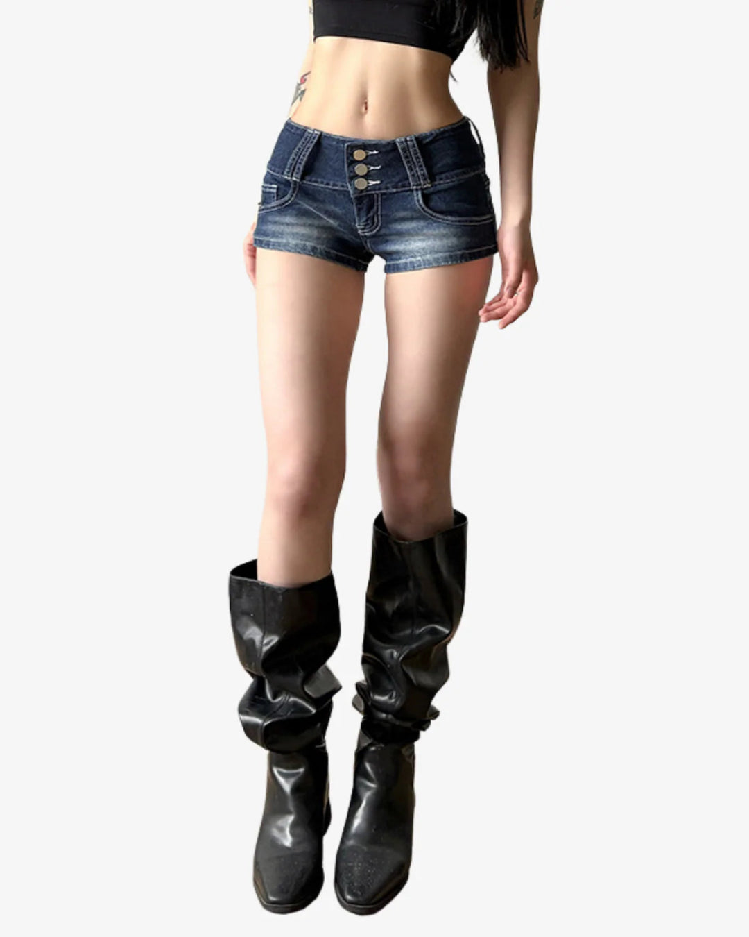 THE CLASSIC DENIM SHORT SHORTS