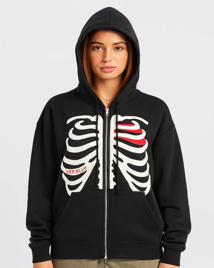 THE SKELETON ZIP UP