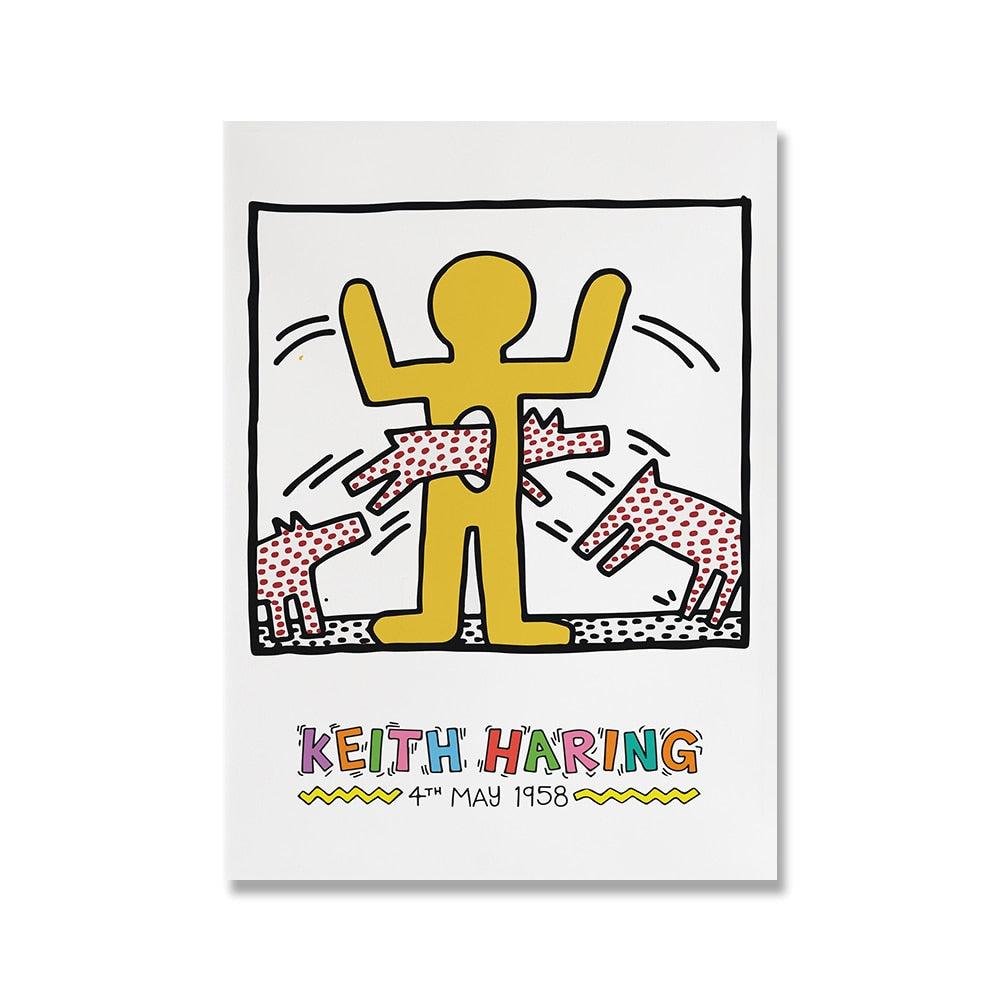 THE KEITH HARING POSTERS