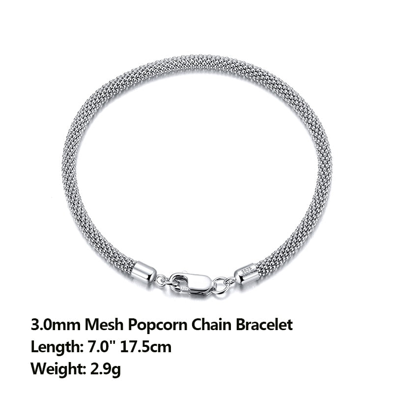 THE SILVER MESH BRACELET