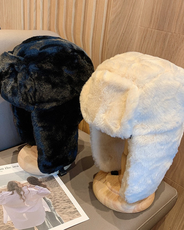 THE FAUX FUR TRAPPER HAT