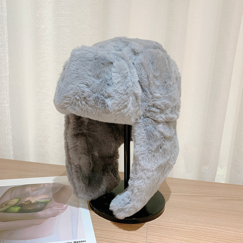 THE FAUX FUR TRAPPER HAT