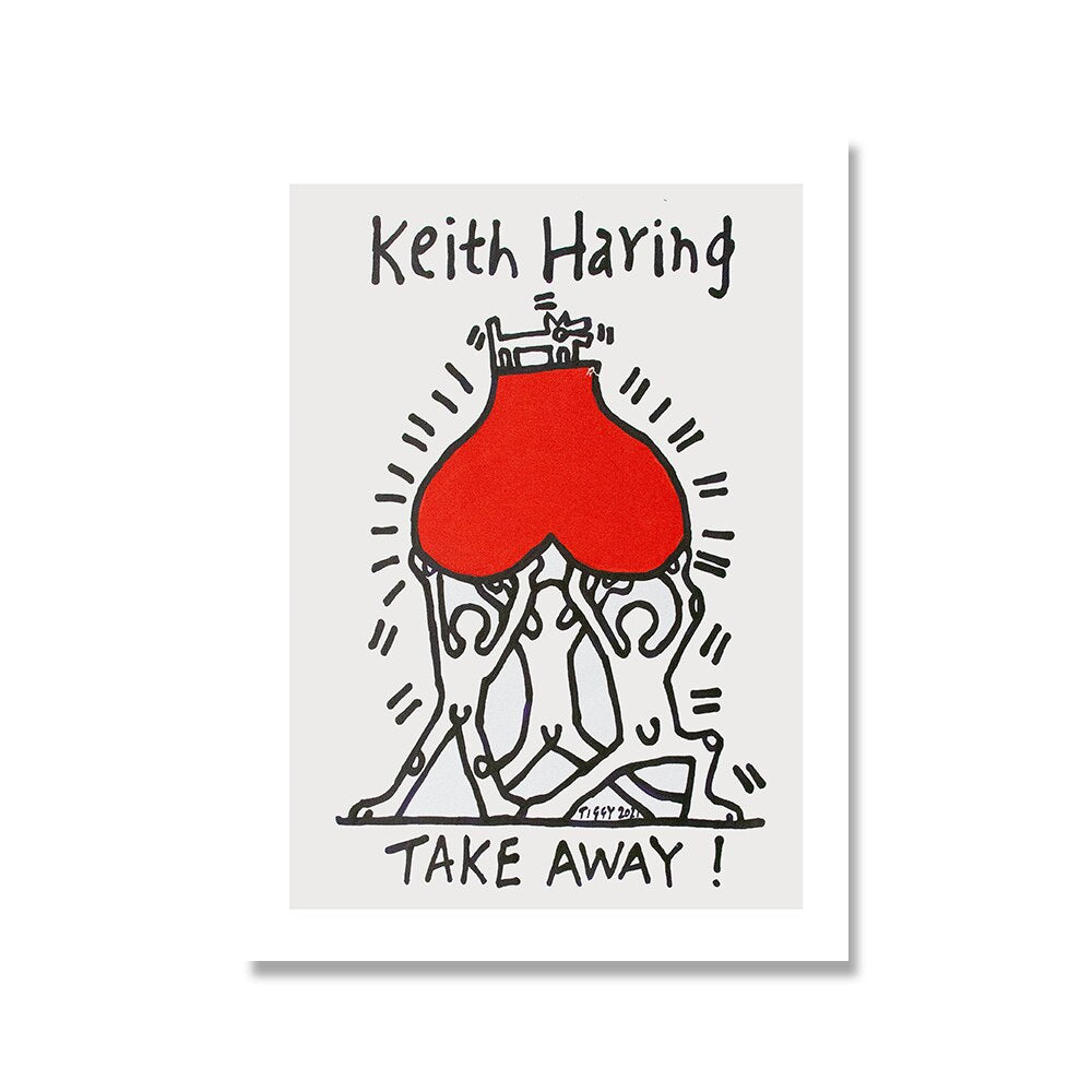 THE KEITH HARING POSTERS