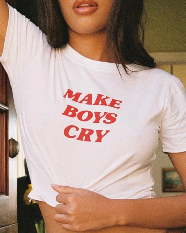 THE BOYS CRY BABY TEE