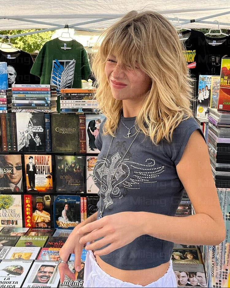 THE RHINESTONE LOVER TANK