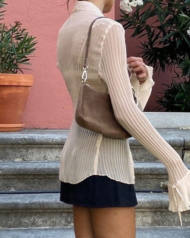 THE VINTAGE SHEER BLOUSE