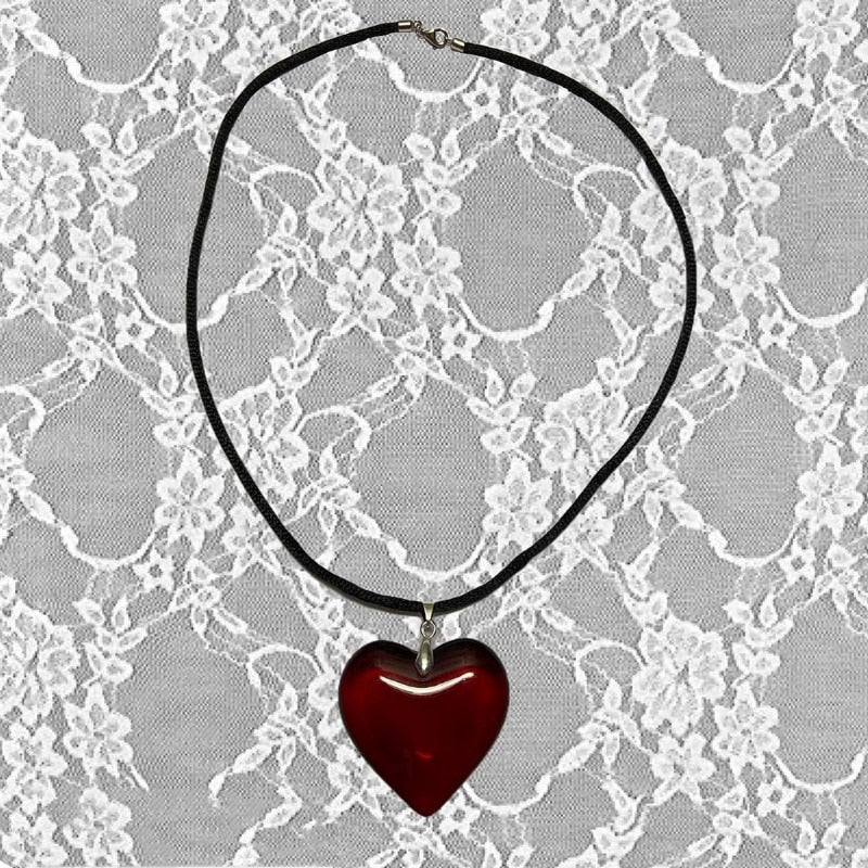 THE GLASS HEART PENDANT