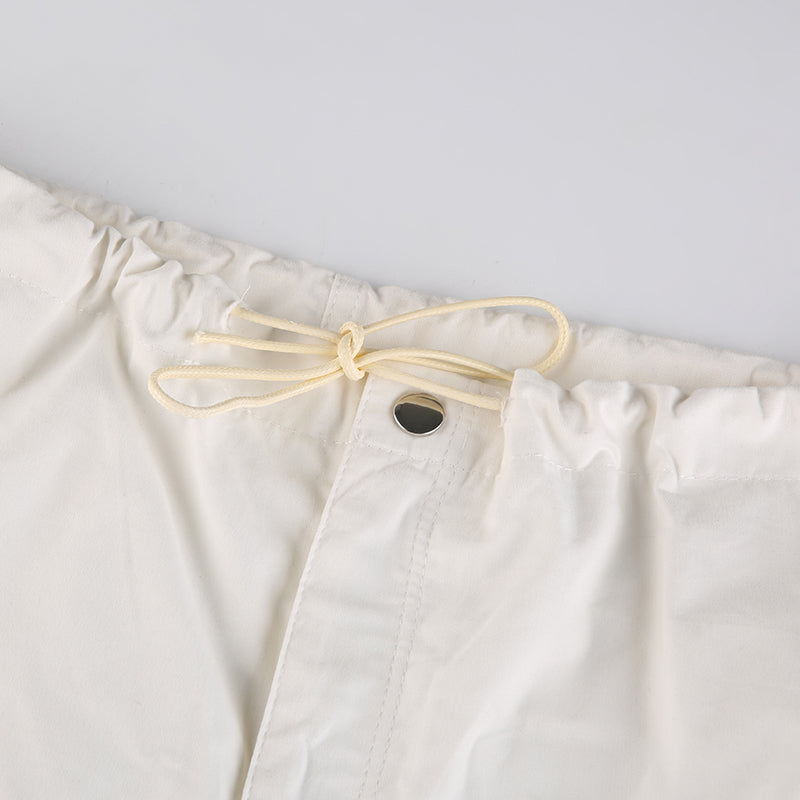 White Parachute Pants – resaclothing