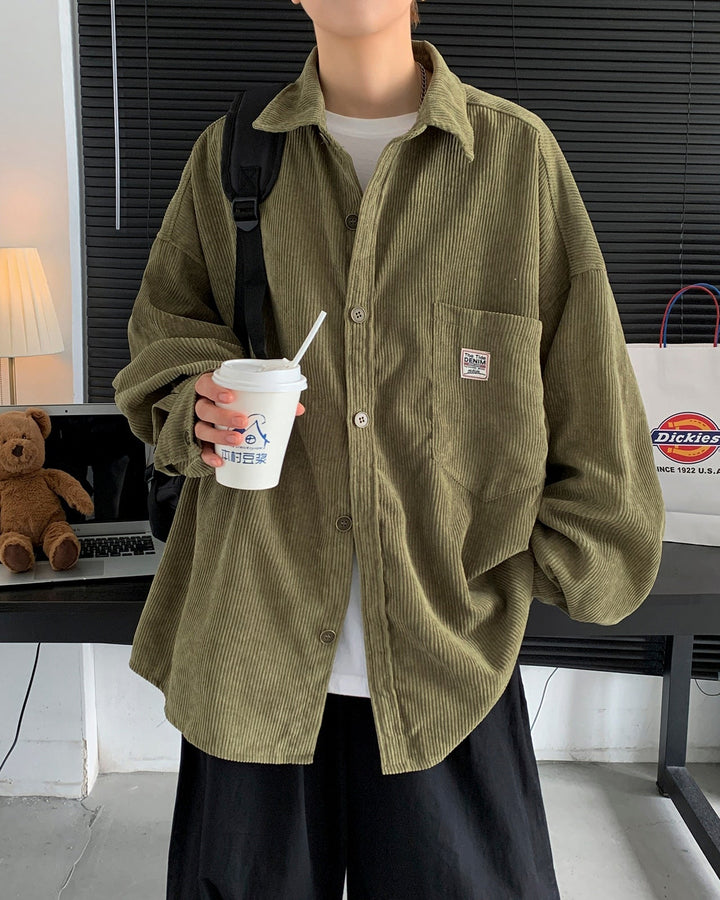 THE CORDUROY LONG SLEEVE